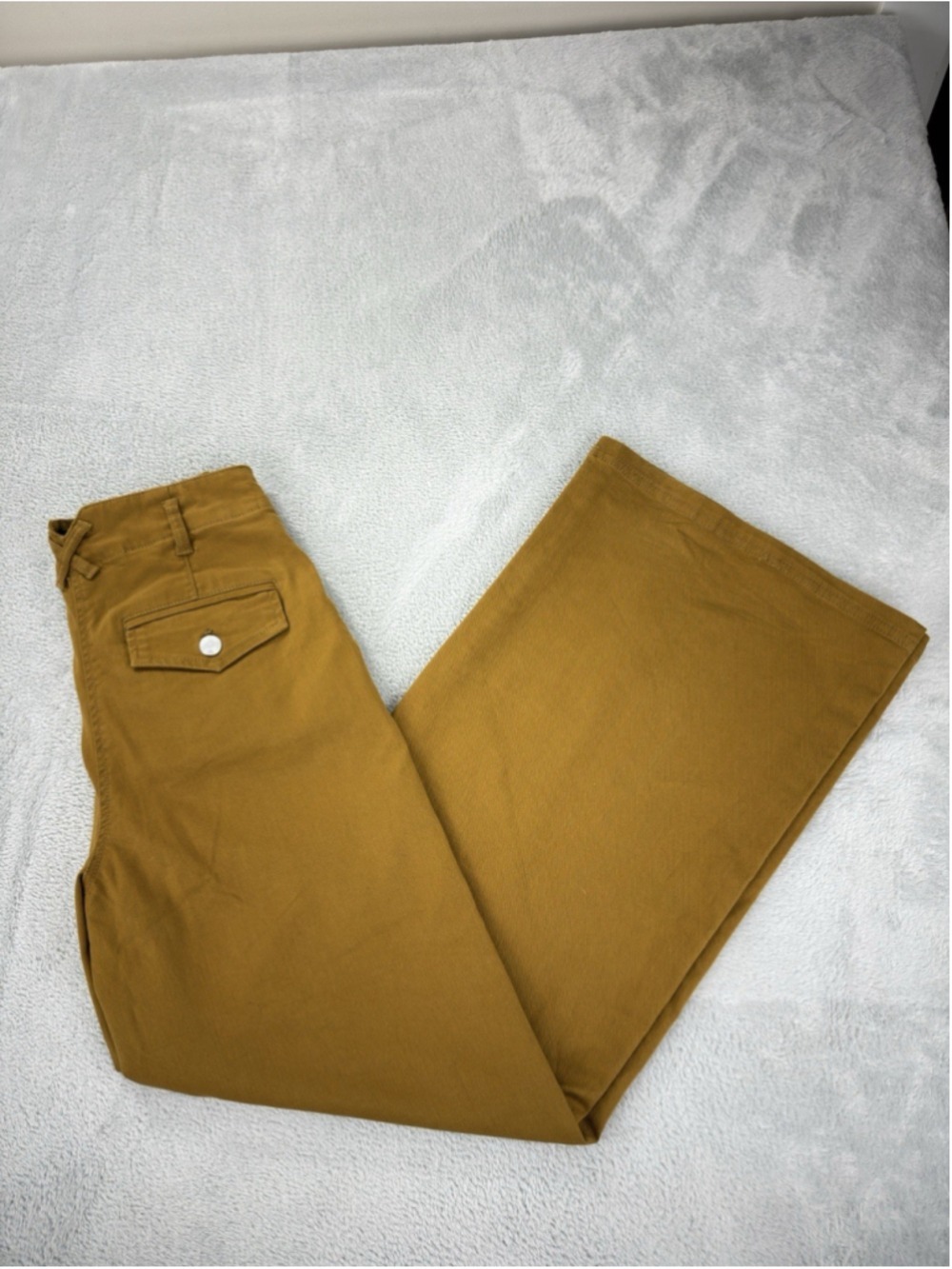 Maeve Anthropologie Women's High Waisted Pleated Wide Leg Pant Size 25 30 - Picture 3 of 15